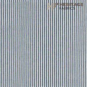 Essex Indigo by Roth & Tompkins Fabric