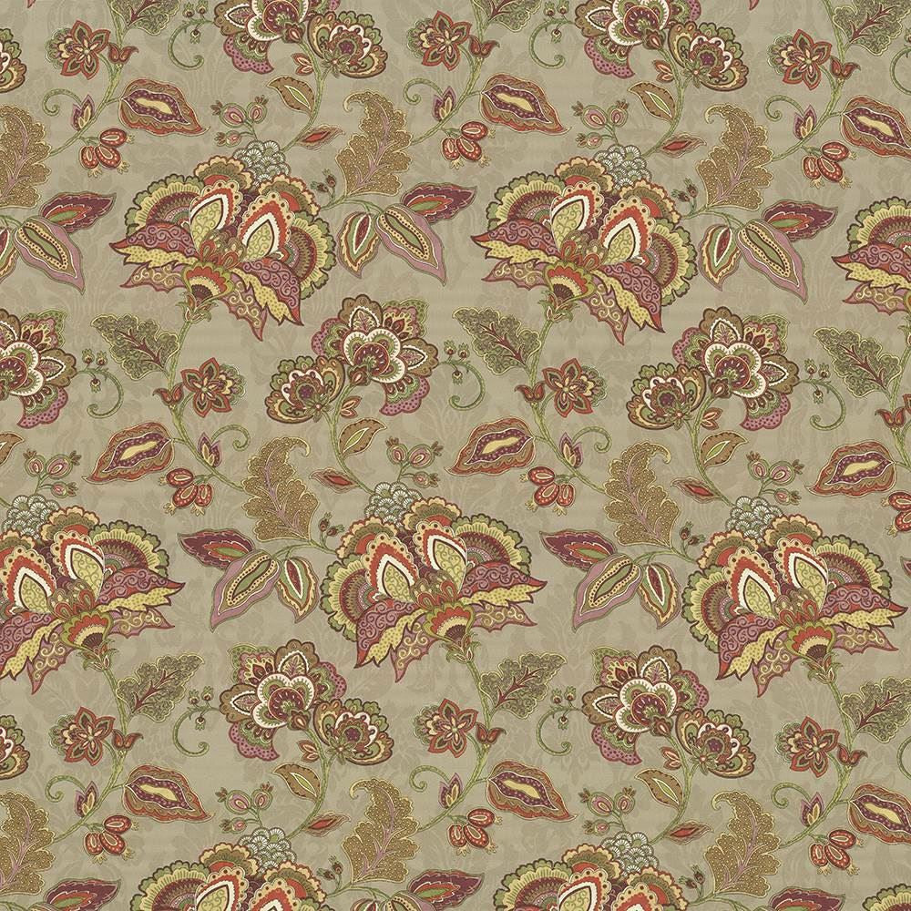 Essington Mulberry  by Kasmir Fabric 1434 100% Cotton  CHINA  </p><p>Repeat: Horizontal: 13 4/8 inches and Vertical: 27 inches 54  - 55   - Fabric Carolina -