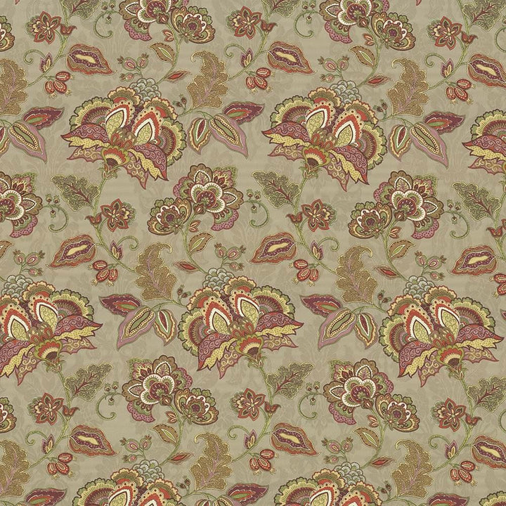 Essington Mulberry  by Kasmir Fabric 1434 100% Cotton  CHINA  </p><p>Repeat: Horizontal: 13 4/8 inches and Vertical: 27 inches 54  - 55   - Fabric Carolina -