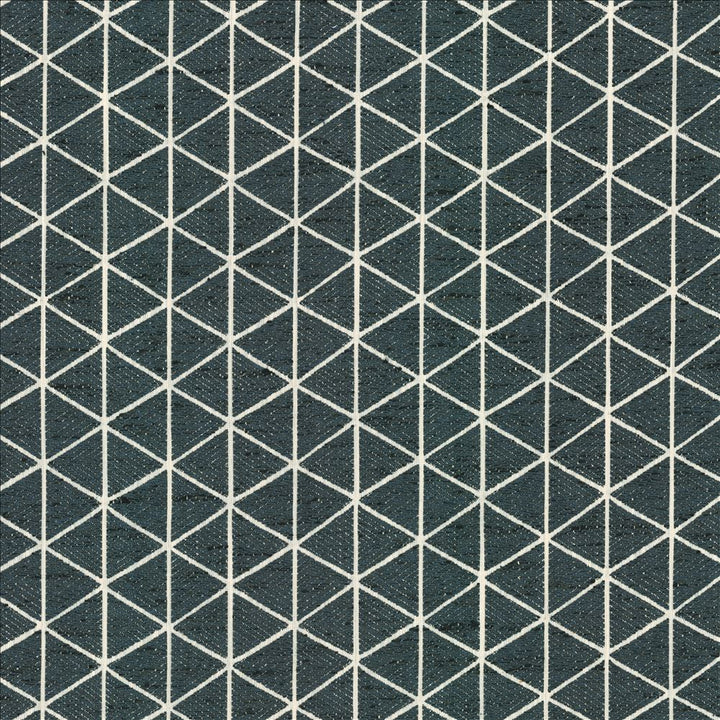 Esteemed Denim  by Kasmir Fabric 1474 66% Polyester 34% Cotton  INDIA  </p><p>Repeat: Horizontal: 2 6/8 inches and Vertical: 1 6/8 inches 54  - Fabric Carolina -
