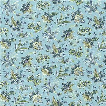 Evanston Seaspray by Kasmir Fabric 5082 100% Cotton USA 15,000 Wyzenbeek Double Rubs H: 27 4/8 inches, V: 18 inches 54 - Fabric Carolina - Kasmir