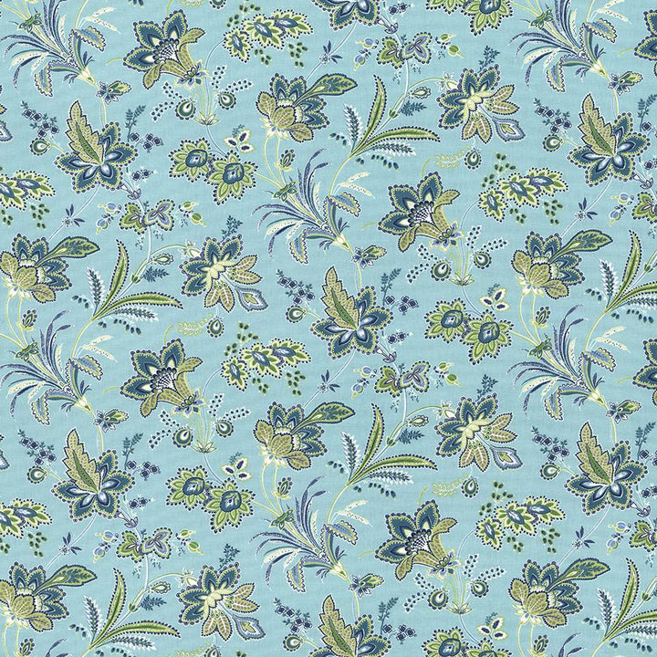 Evanston Seaspray by Kasmir Fabric 5082 100% Cotton
 USA </p><p>Repeat: Horizontal: 27 4/8 inches and Vertical: 18 inches 54 - Fabric Carolina -