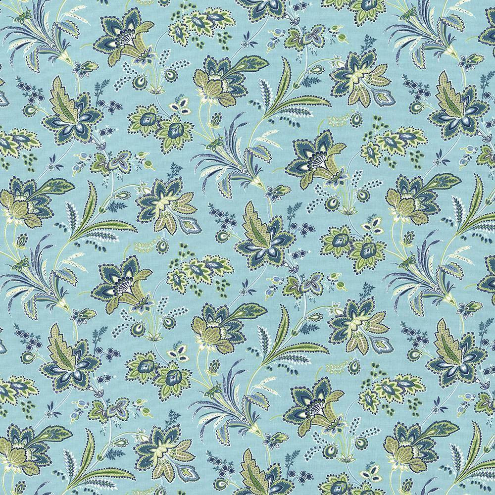 Evanston Seaspray by Kasmir Fabric 5082 100% Cotton USA 15,000 Wyzenbeek Double Rubs H: 27 4/8 inches, V:18 inches 54 - Fabric Carolina - Kasmir