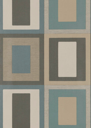 Moro Teal/Indigo by Threads Wallcovering