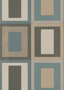 Moro Teal/Indigo by Threads Wallcovering