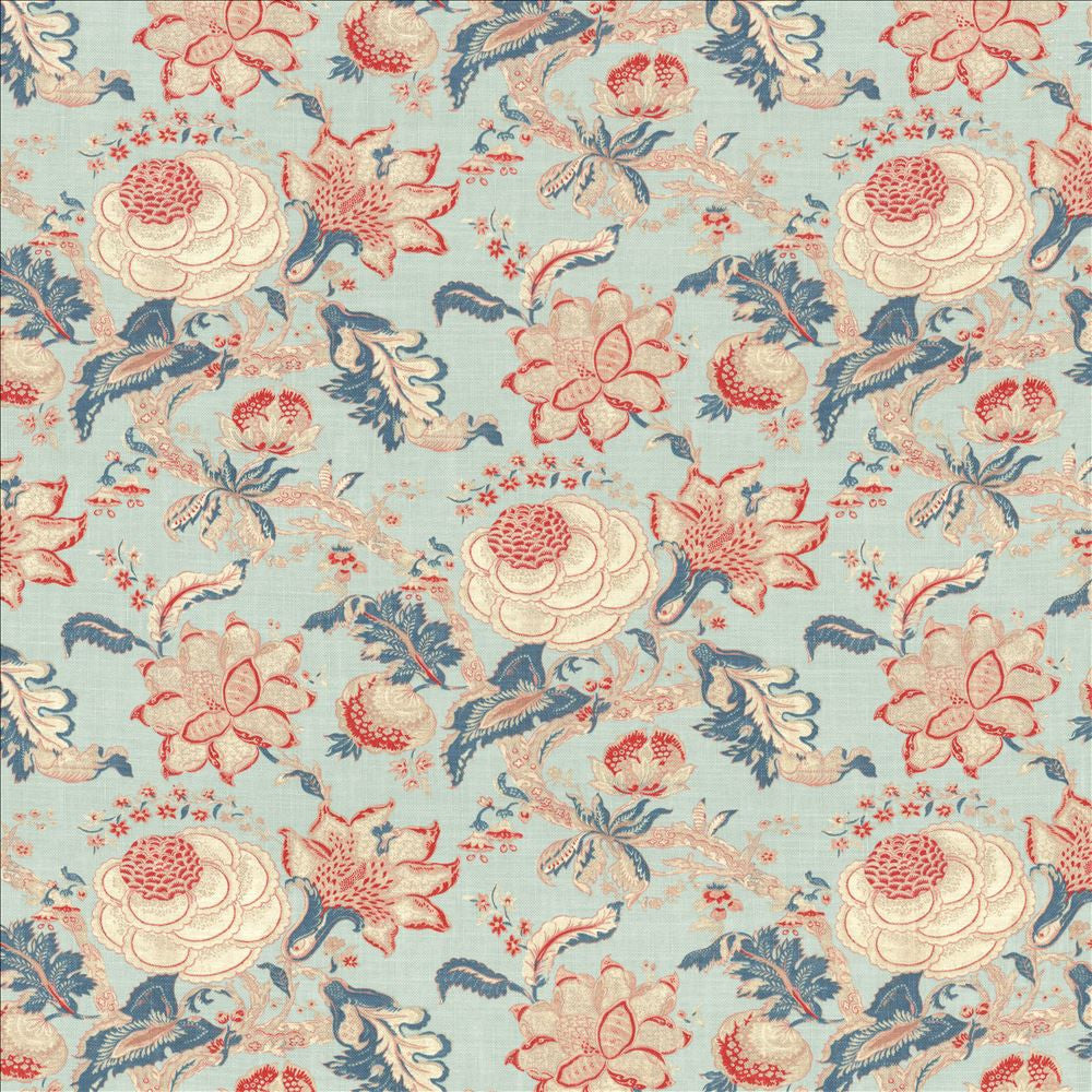 Exceptional Old Glory by Kasmir Fabric 1467 75% Cotton
25% Linen
 PAKISTAN </p><p>Repeat: Horizontal: 27 2/8 inches and Vertical: 24 7/8 inches 54 - Fabric Carolina -