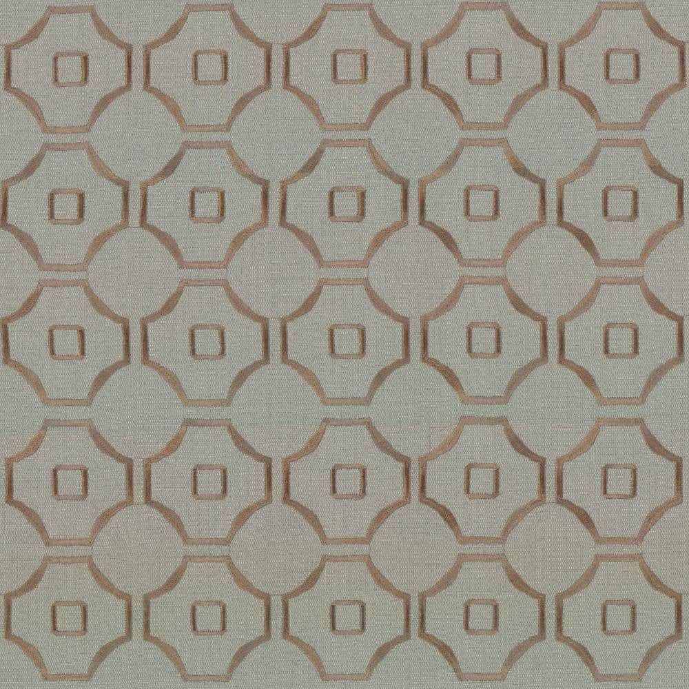 Exmore Aqua by Kasmir Fabric 5074 100% Polyester Embroidery Contents 100% Polyester CHINA Not Tested H: 3 6/8 inches, V:3 6/8 inches 57 - 58 - Fabric Carolina - Kasmir