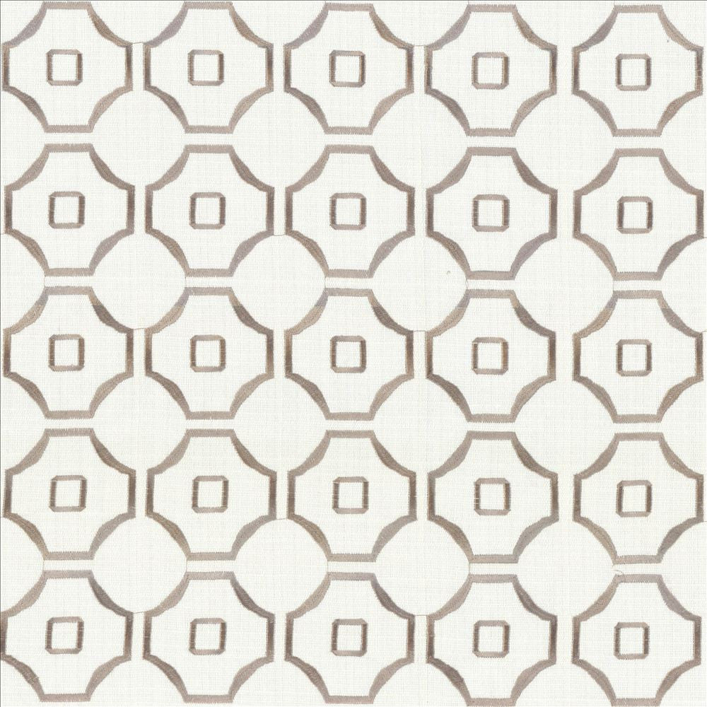 Exmore Off White by Kasmir Fabric 5067 100% Polyester
Embroidery
100% Polyester
 CHINA </p><p>Repeat: Horizontal: 3 6/8 inches and Vertical: 3 6/8 inches 55 - 58 - Fabric Carolina -