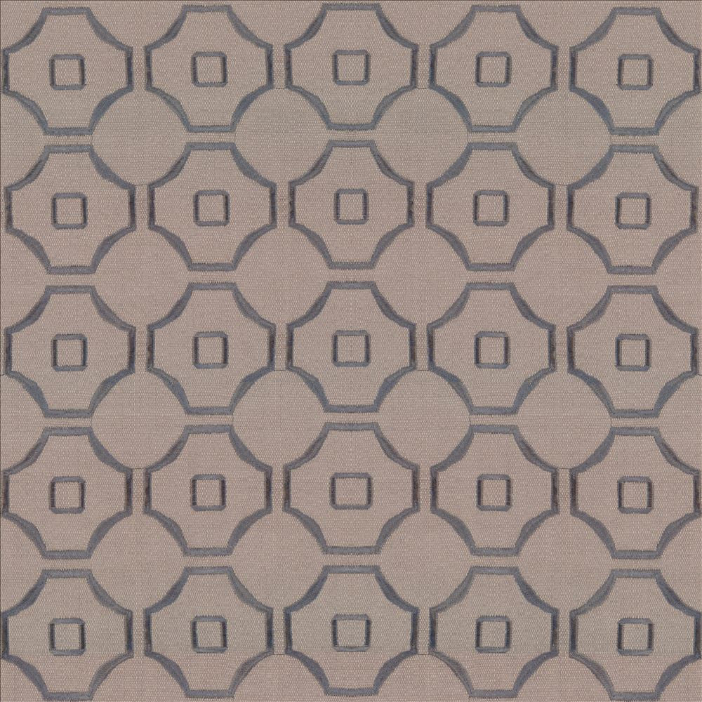 Exmore Stardust by Kasmir Fabric 5072 100% Polyester Embroidery 100% Polyester CHINA Not Tested Horizontal: 3 6/8 inches and Vertical: 3 6/8 inches 55 - 58 - Fabric Carolina -