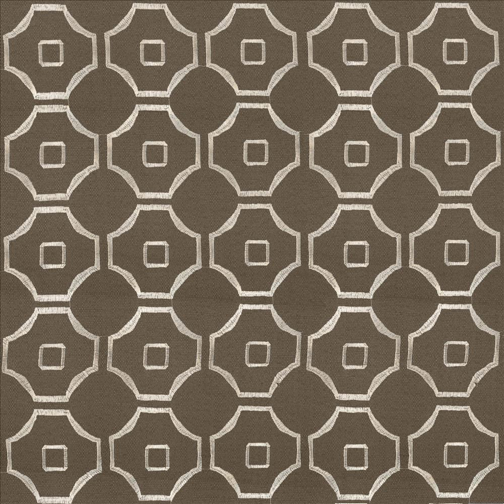Exmore Taupe by Kasmir Fabric 5068 100% Polyester
Embroidery
100% Polyester
 CHINA Not Tested </p><p>Repeat: Horizontal: 3 6/8 inches and Vertical: 3 6/8 inches 55 - Fabric Carolina -