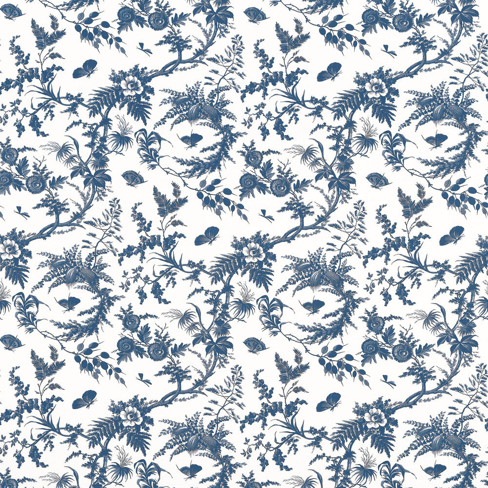 Newlands Toile Blue AF57837 by Anna French Fabric Anna French Fabric Newlands Toile Blue AF57837Fabric Bristol </p><p>Repeat: V: 35.50" (90.17 cm) 54.00" (137.16 cm) - Fabric Carolina -
