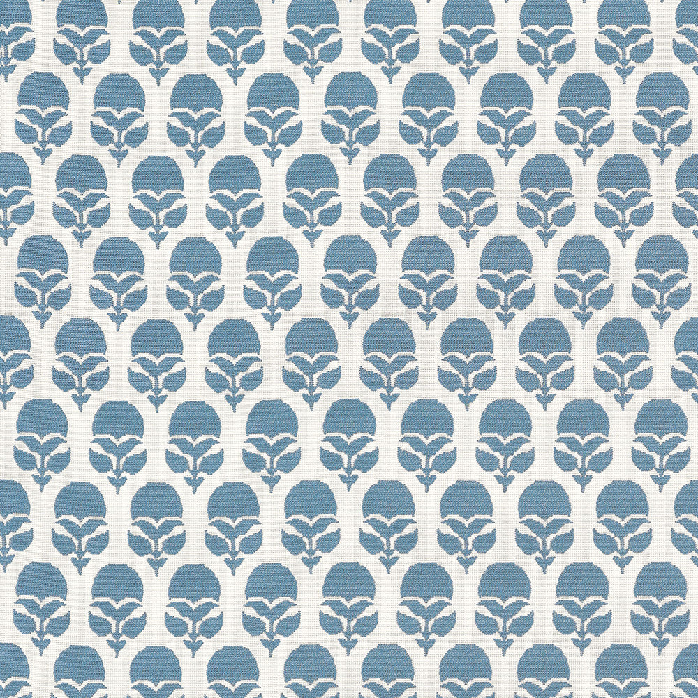 Marguerite Cornflower AW9230 by Anna French Fabric Anna French Fabric Marguerite Cornflower AW9230Fabric Camelot </p><p>Repeat: V: 6.87" (17.45 cm) 54.00" (137.16 cm) - Fabric Carolina -