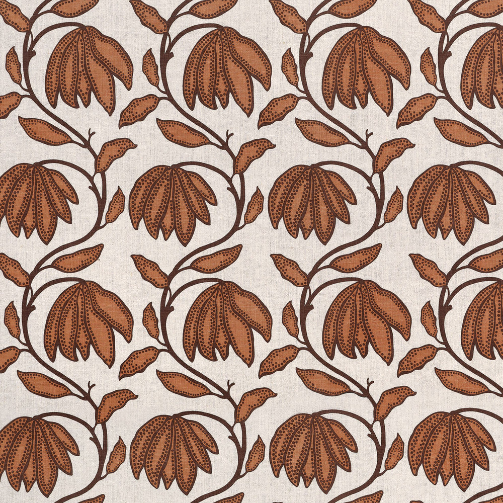 Desert Flower Ochre F912006 by Thibaut Fabric Thibaut Fabric Desert Flower Ochre F912006Fabric Vista </p><p>Repeat: V: 16.00" (40.64 cm) 54.00" (137.16 cm) - Fabric Carolina -