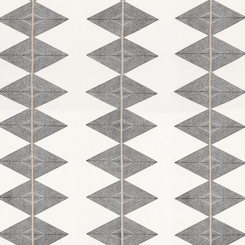 Reflection Basalt Black F912015 by Thibaut Fabric Thibaut Fabric Reflection Basalt Black F912015Fabric Vista </p><p>Repeat: V: 5.25" (13.34 cm) 53.50" (135.89 cm) - Fabric Carolina -