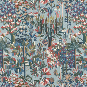 Alpine Spa Blue F912046 by Thibaut Fabric