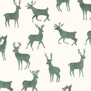 Bucks Wild Sage T12062 by Thibaut Wallpaper