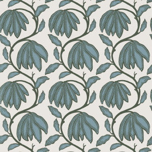 Desert Flower Wild Sage T12008 by Thibaut Wallpaper