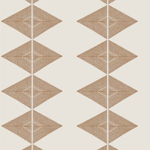 Reflection Ochre T12014 by Thibaut Wallpaper