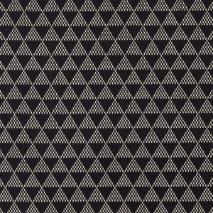 Ridge Weave Basalt Black W712005 by Thibaut Fabric