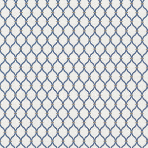 Chandler Indigo W81938 By Thibaut Fabric