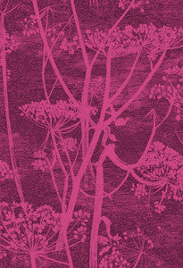 Cow Parsley Magnta Plm by Cole & Son Fabric