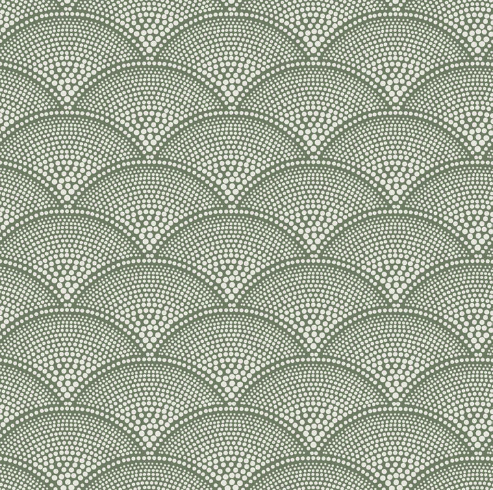 Feather Fan Crm On Olv by Cole & Son Fabric