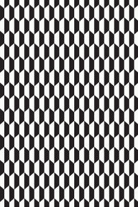 Tile Blk Wht by Cole & Son Fabric