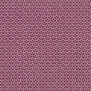 Orbit Raspberry by Clarke And Clarke Fabric