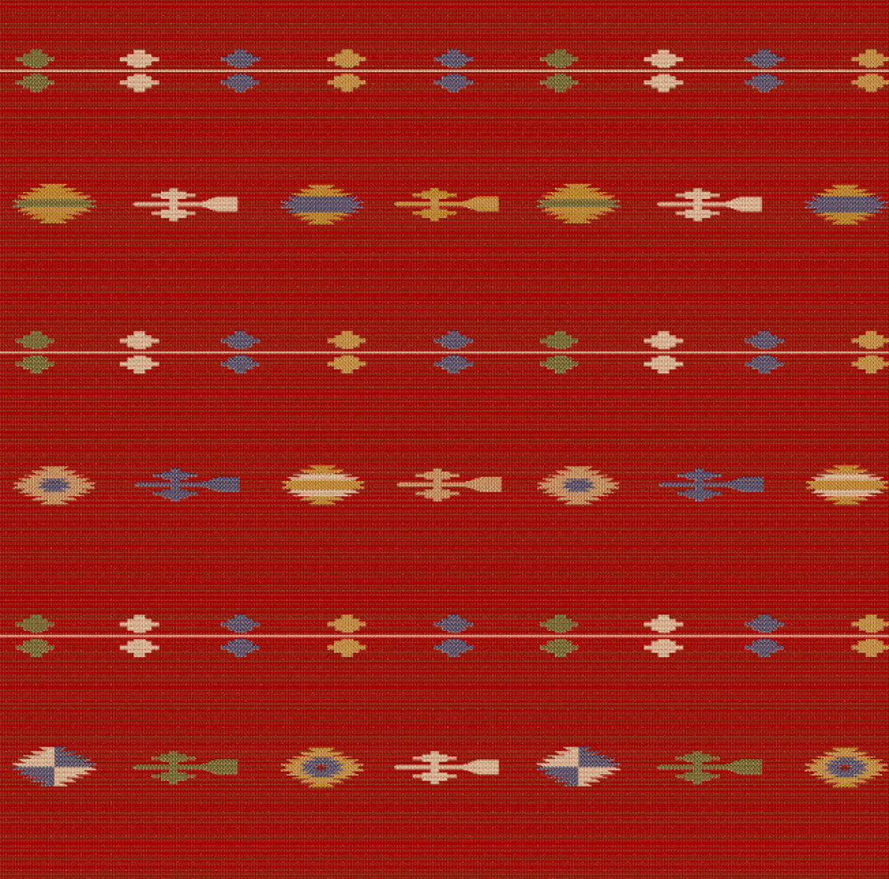 45777 Shooting Star Crimson by Sunbrella Fabric 100% Sunbrella Acrylic USA or Imported 5-Year Horizontal: Yes and Vertical: 40 54 in. - Fabric Carolina -
