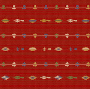 45777 Shooting Star Crimson by Sunbrella Fabric