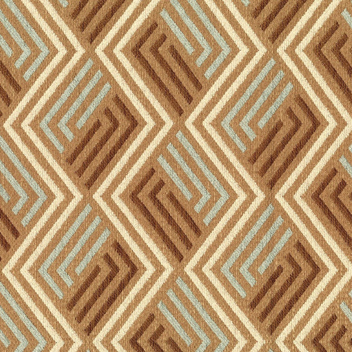 Greenhouse Fabric F5814 Adobe - 100% Polyester China 65000 6.5" H, 6.5" V 57" - My Fabric Connection -