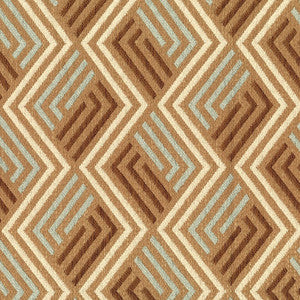 Greenhouse Fabric F5814 Adobe