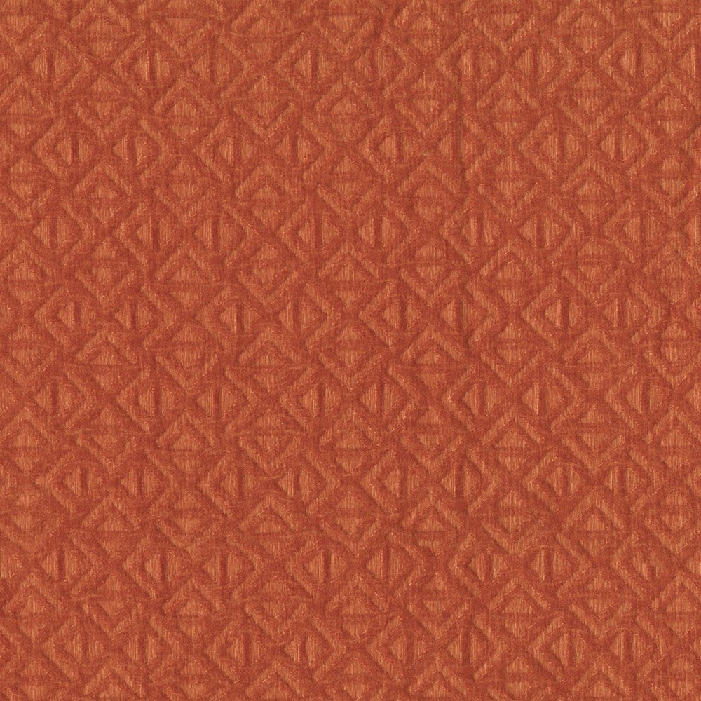 Greenhouse Fabric F5863 Clay - 80% Polyester, 20% Acrylic China 50000 9.84" H, 6.69" V 54" - My Fabric Connection -