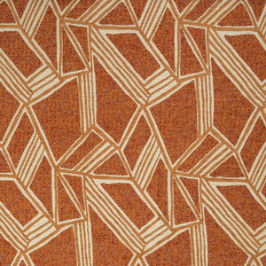 Greenhouse Fabric F5864 Tangerine