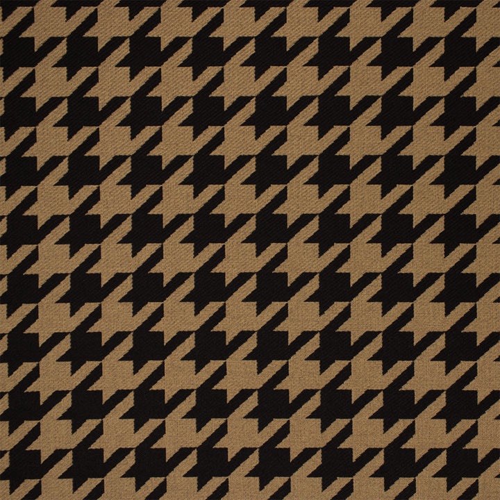 Greenhouse Fabric F6151 Black/Tan - 100% Polyester China 50000 2.38" H, 2.25" V 56" - My Fabric Connection -