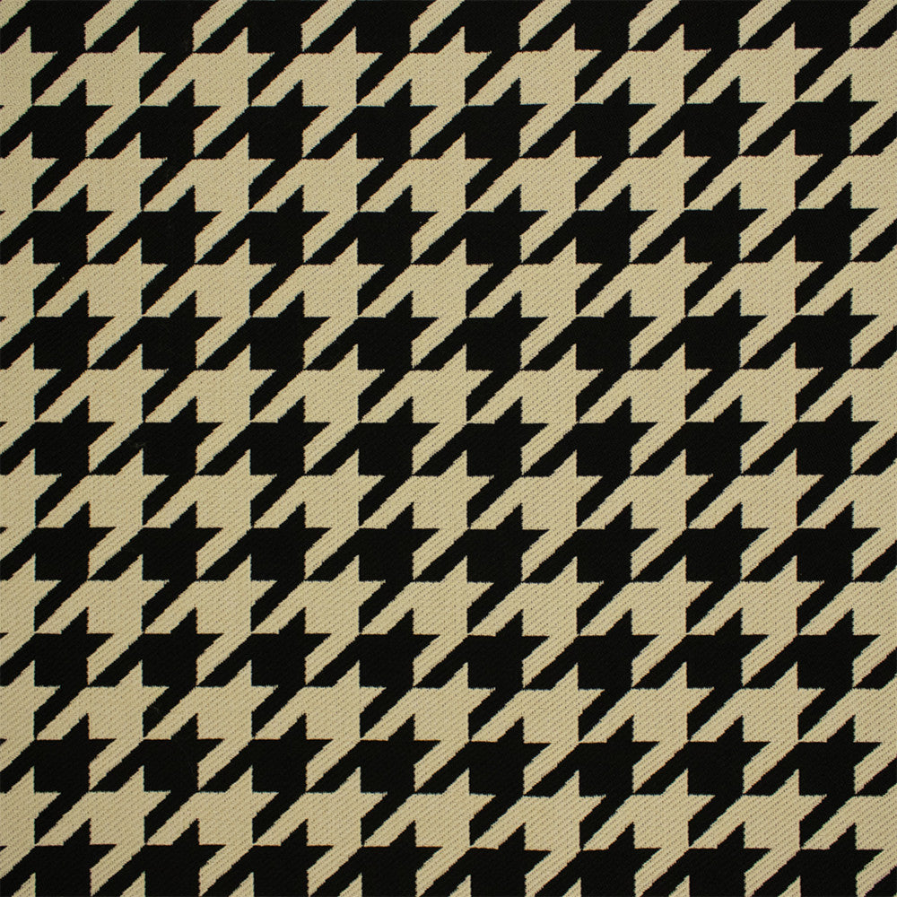 Greenhouse Fabric F6185 Ebony/Ivory - 100% Polyester China 50000 2.38" H, 2.25" V 56" - My Fabric Connection -