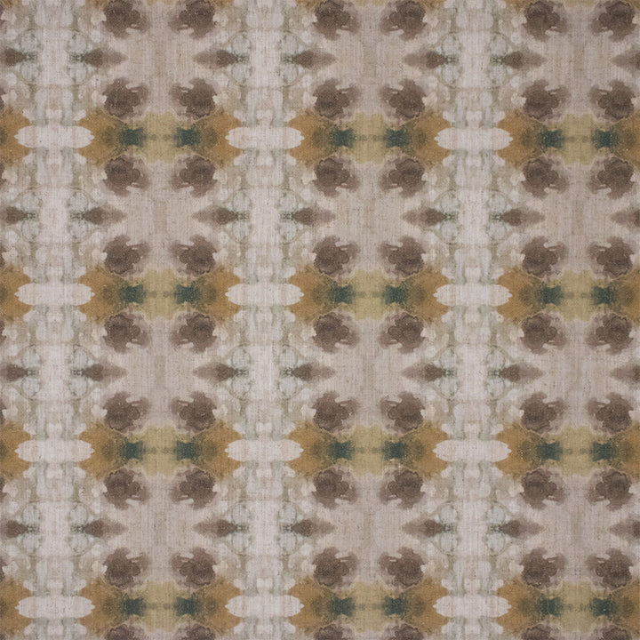 Greenhouse Fabric F6206 Earthen - 92.6% Polyester, 7.4% Linen China 30000 6.25" H, 4.75" V 54" - My Fabric Connection -