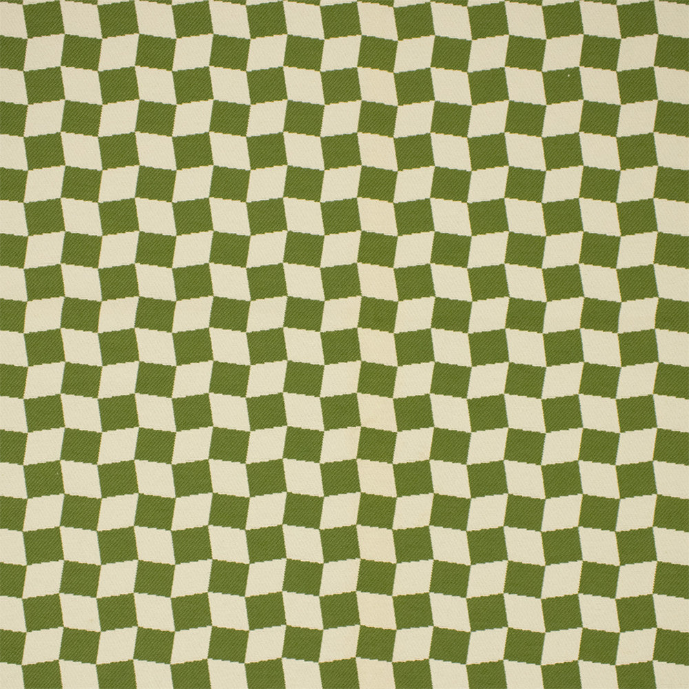 Greenhouse Fabric F6233 Grass - 72% Polypropylene, 28% Polyester Mexico 110000 1.75" H, 1.5" V 54" - My Fabric Connection -