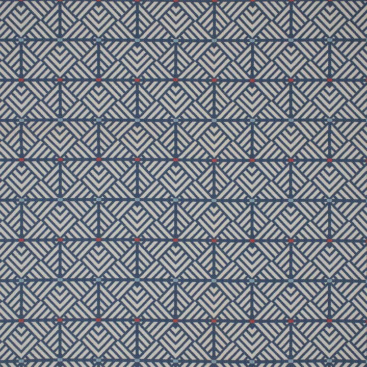 Greenhouse Fabric F6247 Sea - 72% Polypropylene, 28% Polyester Mexico 40000 3.62" H, 3.75" V 54" - My Fabric Connection -