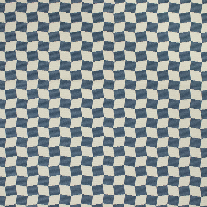 Greenhouse Fabric F6251 Marine - 72% Polypropylene, 28% Polyester Mexico 110000 1.75" H, 1.5" V 54" - My Fabric Connection -