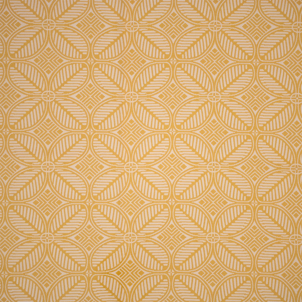 Greenhouse Fabric F6261 Dandelion - 72% Polypropylene, 28% Polyester Mexico 110000 5.5" H, 5.38" V 54" - My Fabric Connection -