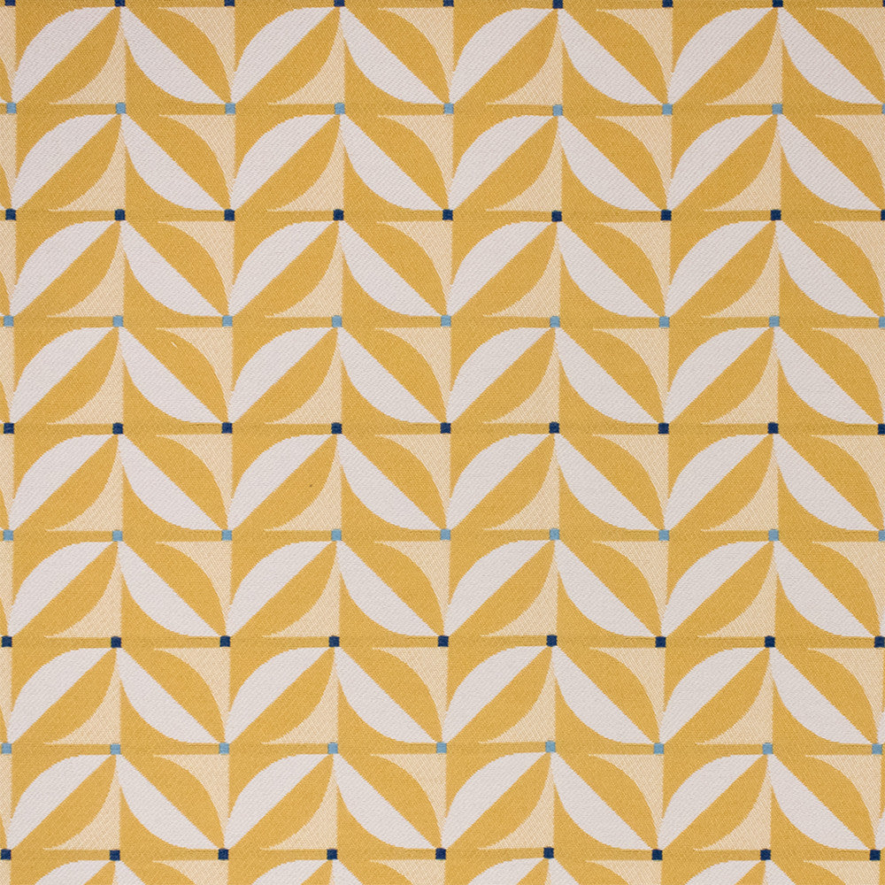 Greenhouse Fabric F6264 Sunflower - 69% Polypropylene, 31% Polyester Mexico 40000 3.75" H, 3.75" V 54" - My Fabric Connection -