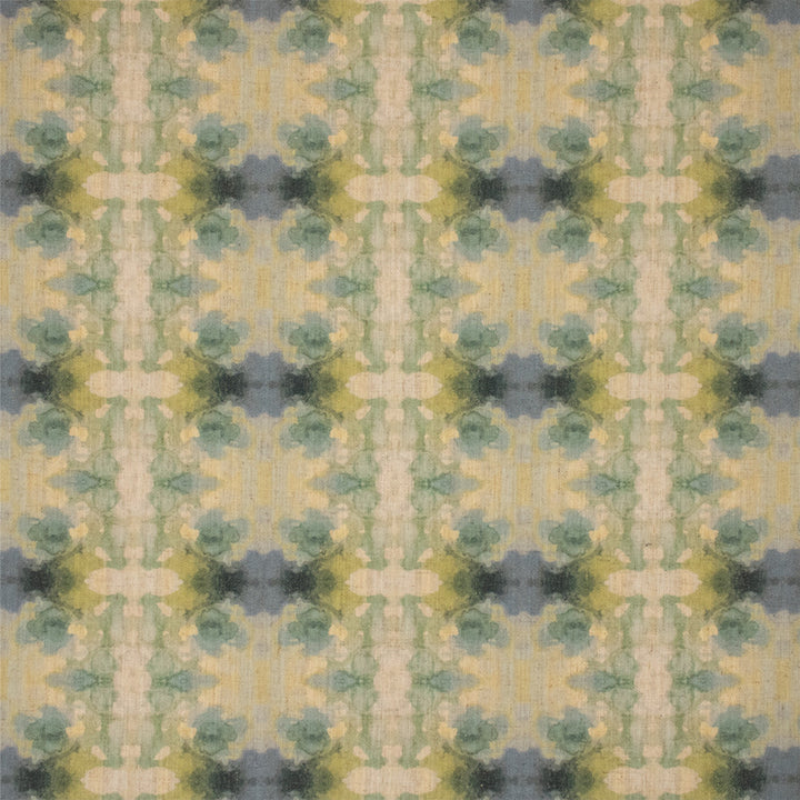 Greenhouse Fabric F6283 Lagoon - 92.6% Polyester, 7.4" Linen China 30000 6.25" H, 4.75" V 54" - My Fabric Connection -