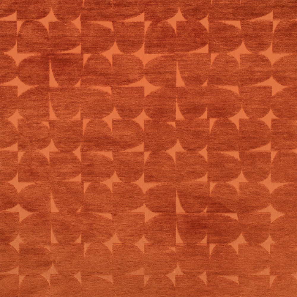 Greenhouse Fabric F6295 Papaya - 100% Polyester China 35000 7" H, 3.5" V 54" - My Fabric Connection -