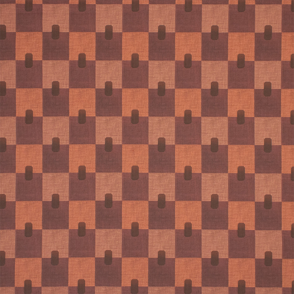 Greenhouse Fabric F6315 Cedarwood - 100% Polyester China 60000 13.5" H, 12.7" V 55" - My Fabric Connection -