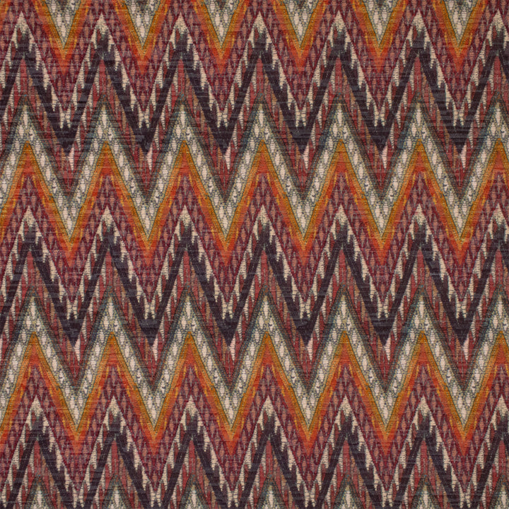 Greenhouse Fabric F6316 Cayenne - 100% Polyester India 60000 3.25" H, 7" V 54" - My Fabric Connection -