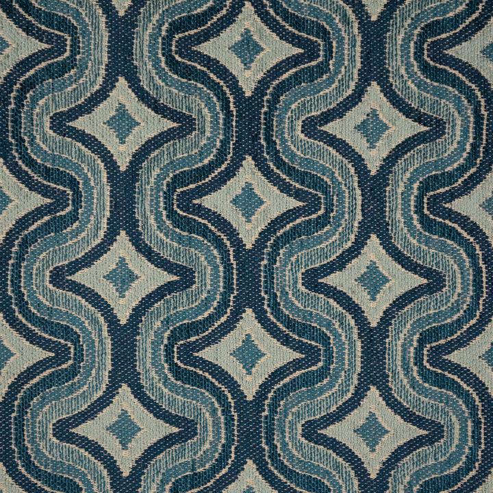 Greenhouse Fabric F6329 Waterfall - 71% Acrylic, 16% Polypropylene, 13% Polyester Belgium 102000 7.125" H, 12" V 54" - My Fabric Connection -