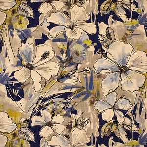Greenhouse Fabric F6332 Indigo