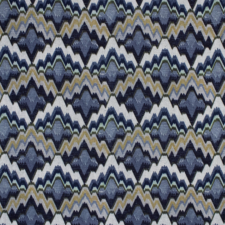 Greenhouse Fabric F6333 Lapis - 100% Polyester China 60000 13.5" H, 14.89" V 55" - My Fabric Connection -