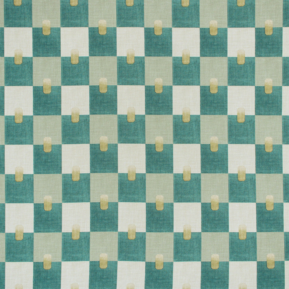 Greenhouse Fabric F6350 Canard - 100% Polyester China 60000 13.5" H, 12.7" V 55" - My Fabric Connection -